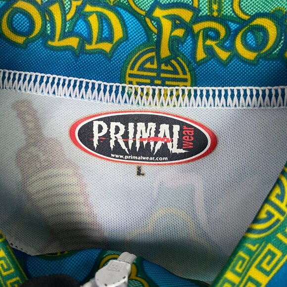 Primal Wear Cold Front Cycling Jersey Men's Large Asian Dragon Dragons - Picture 7 of 10